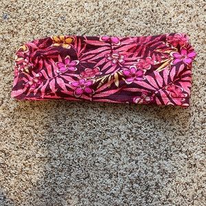 Strapless bikini top